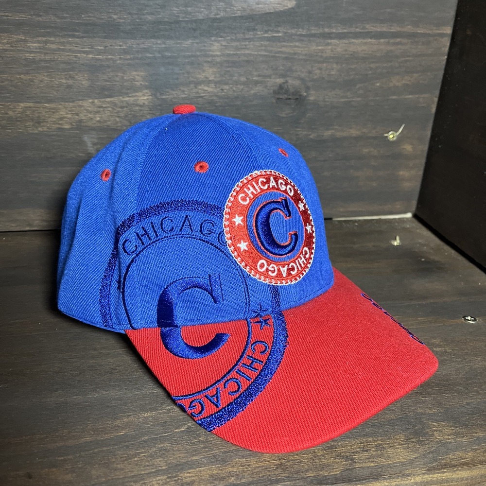 Retro Chicago Hat Cubs Colors‎ embroidered